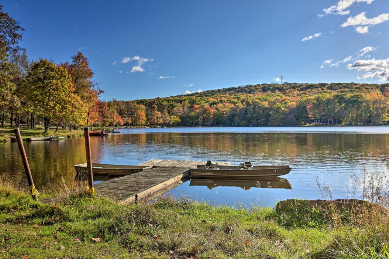 Poconos Vacation Home Walk To Locust Lake! Pocono Lake Eksteriør billede
